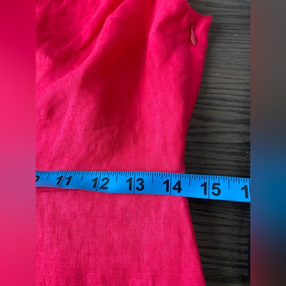 Gap Pink Linen Dress Size 2 - Picture 11 of 11